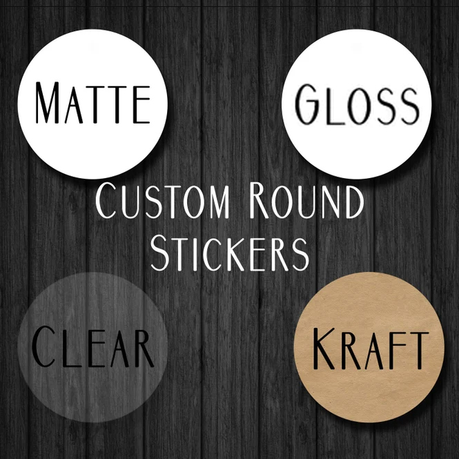 Personalised Candle Label - 100 قطعة ملصقات شعار الأعمال المخصصة