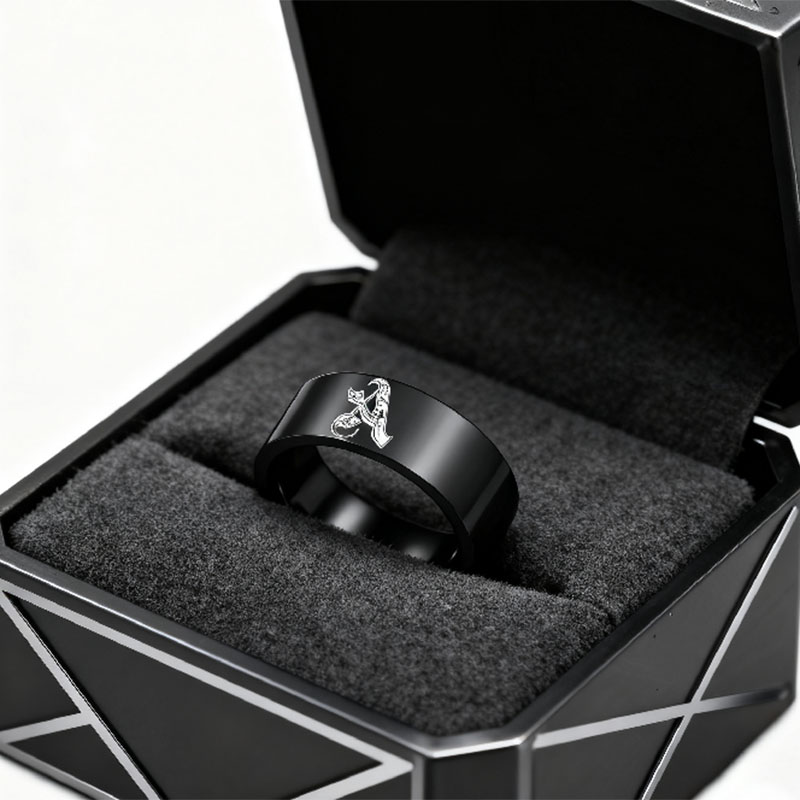 Letdiffery مخصص محفورة الأحرف  - مراجعة Initial Ring Custom وسعره